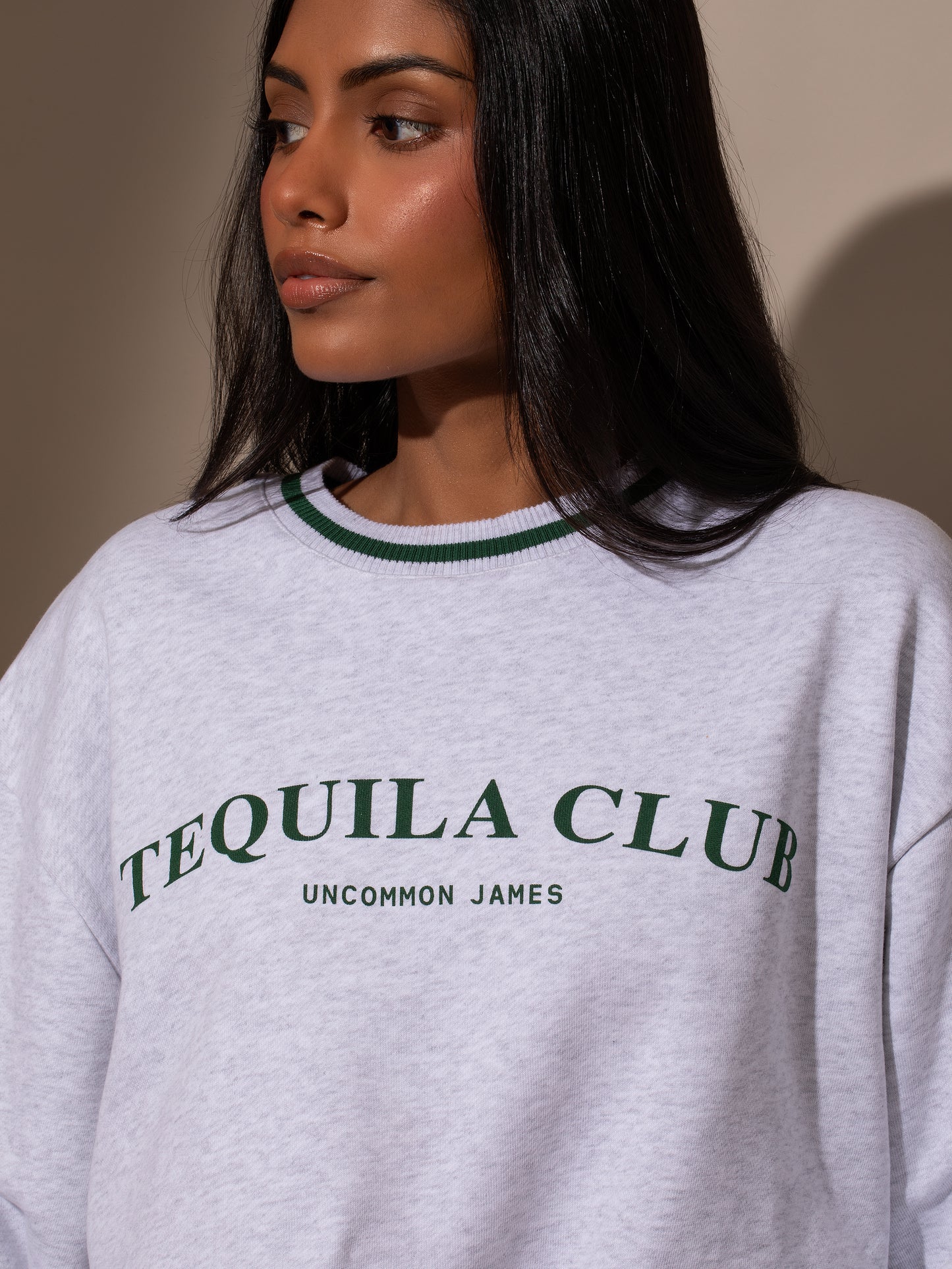 Start A Tab Sweatshirt | Tequila | Model Image | Uncommon Lifestyle