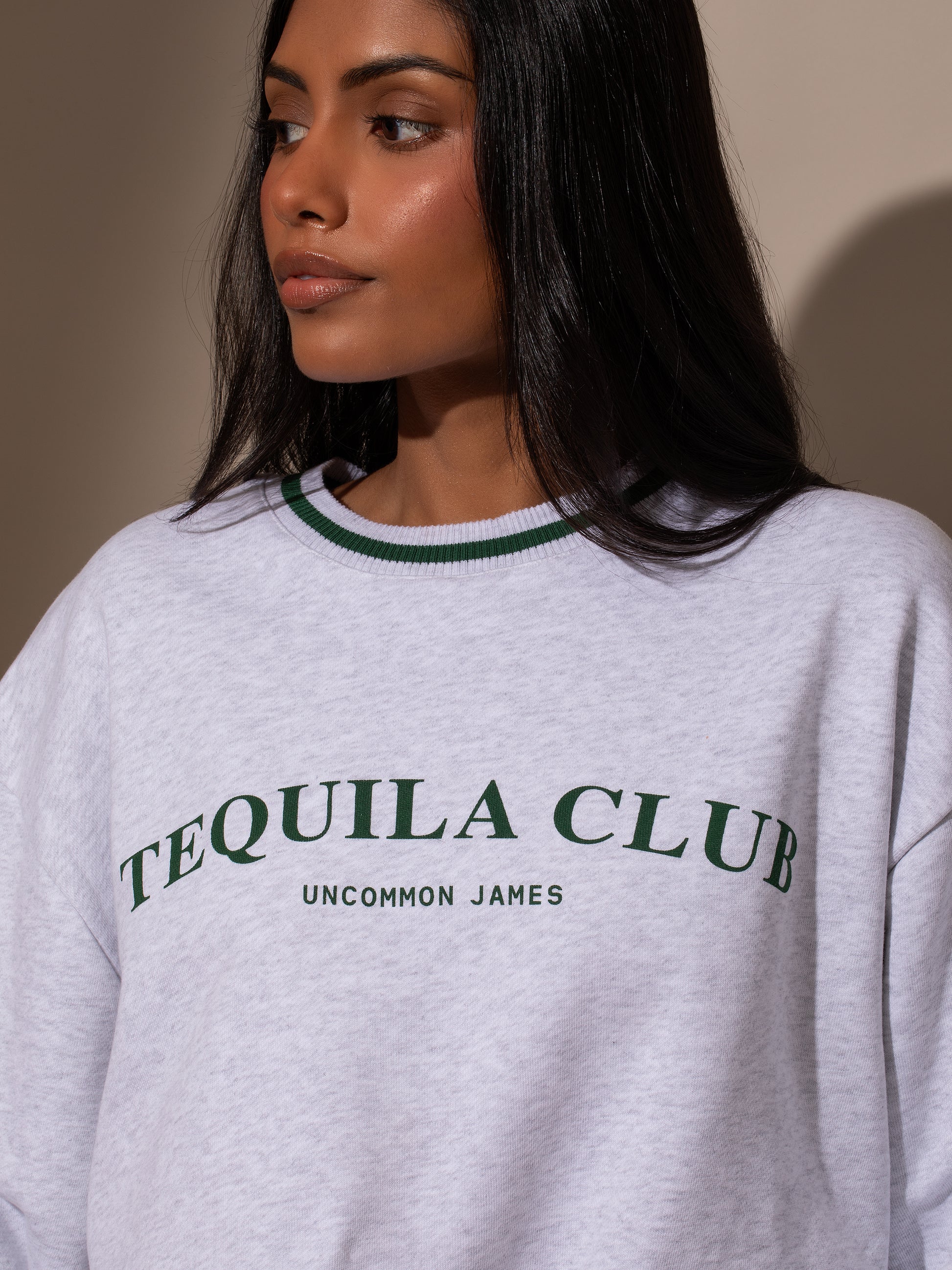 Start A Tab Sweatshirt | Tequila | Model Image | Uncommon Lifestyle