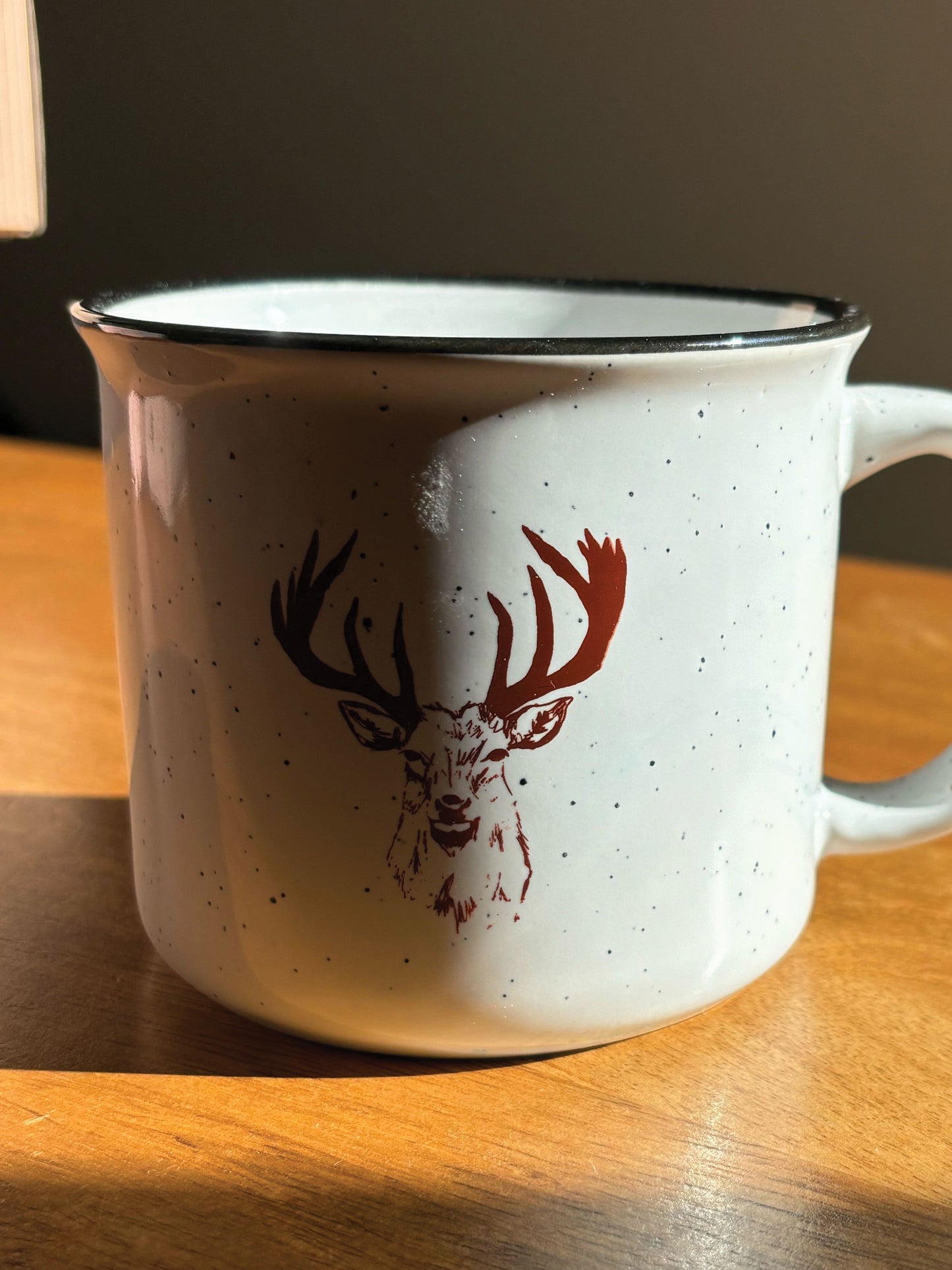 Winter Buck Ceramic Mug | Lifestyle Image | Uncommon Lifestyle