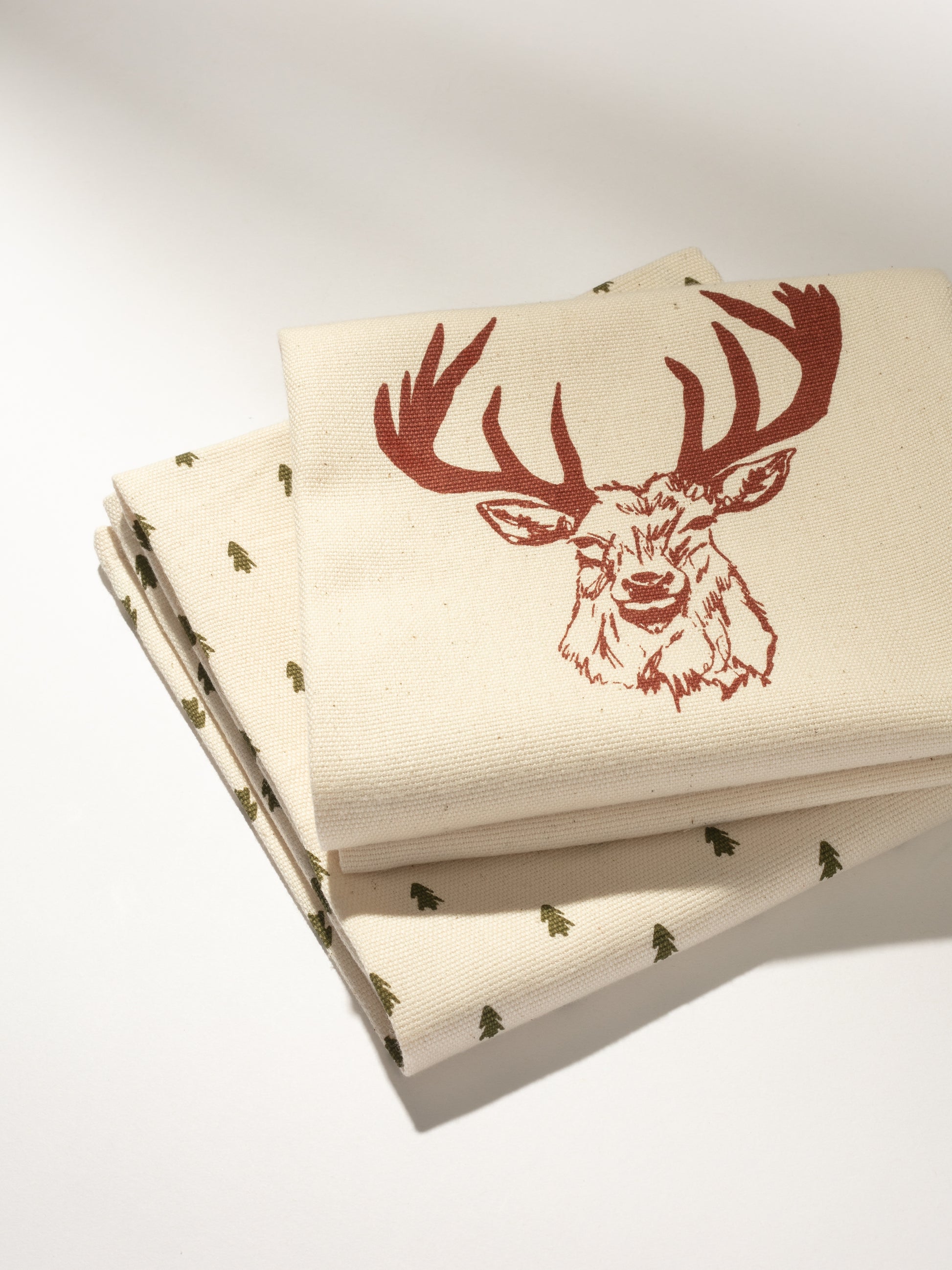 Winter Buck Dish Towel (Set of 2) | Product Image | Uncommon Lifestyle 