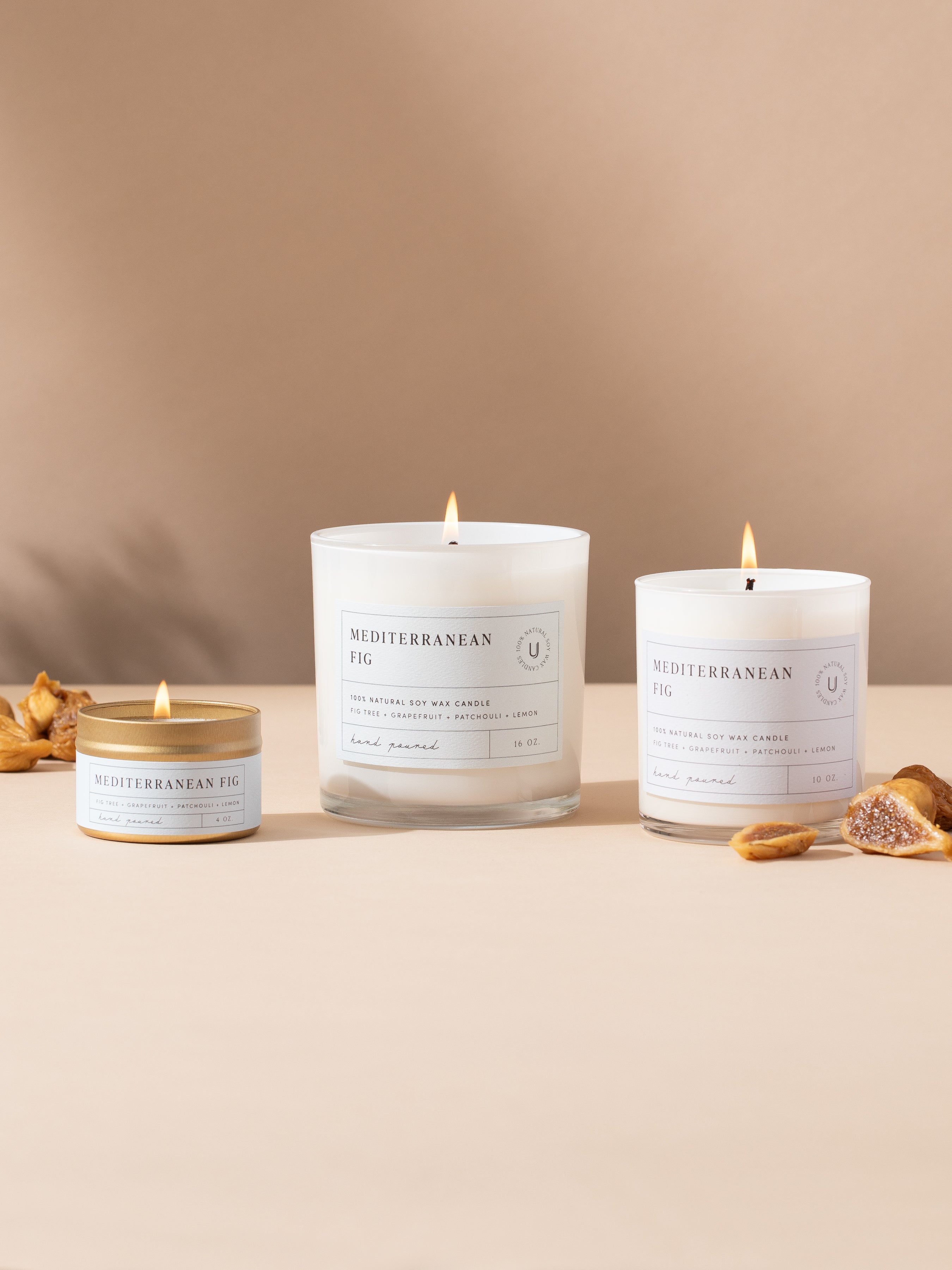 【未使用】Figue Méditerranée キャンドル Mediterranean Fig Soy Wax Candle | Lead and Nickel Free | Uncommon