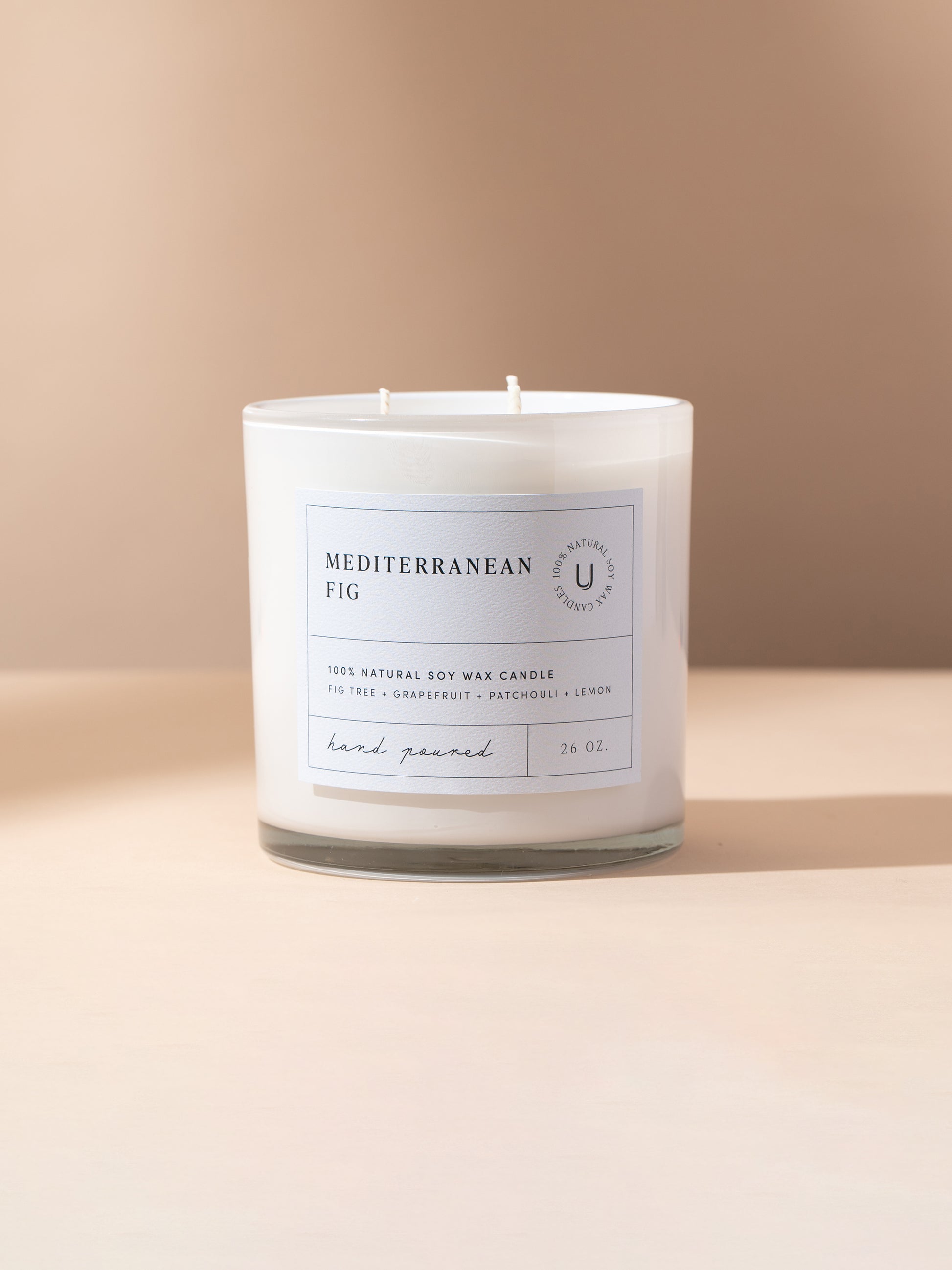 Mediterranean Fig Candle | 26 OZ | Product Detail Image | Uncommon Lifestyle