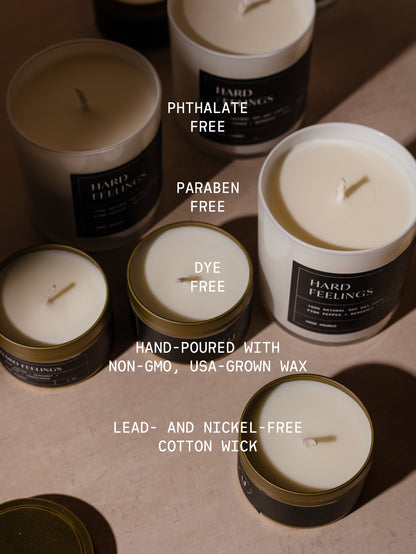 ["Hard Feelings Fragrance and Candle Duo ", " Product Image ", " Uncommon James"]