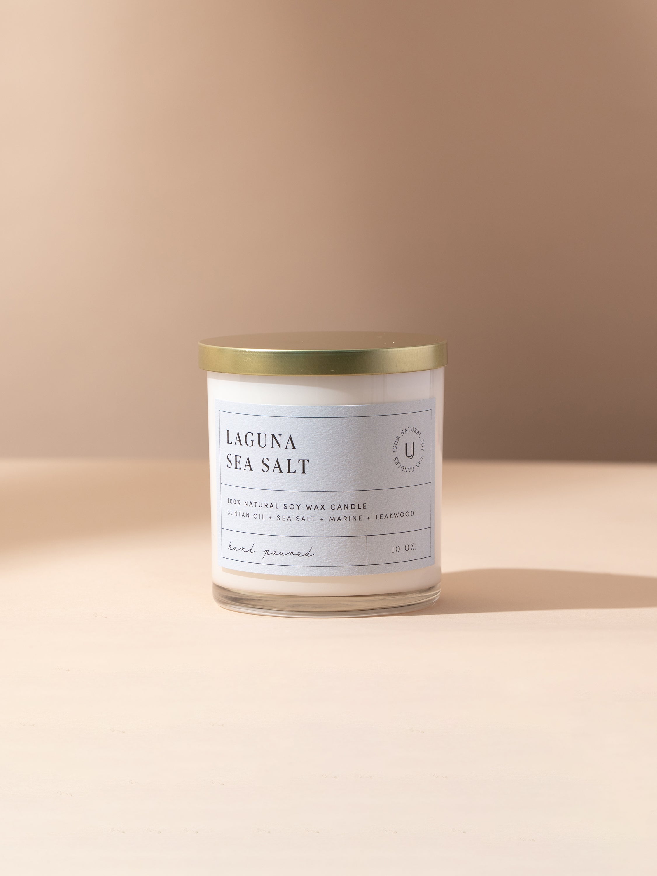 Laguna Sea Salt Lead + Nickel Free Soy Wax Candle | Uncommon