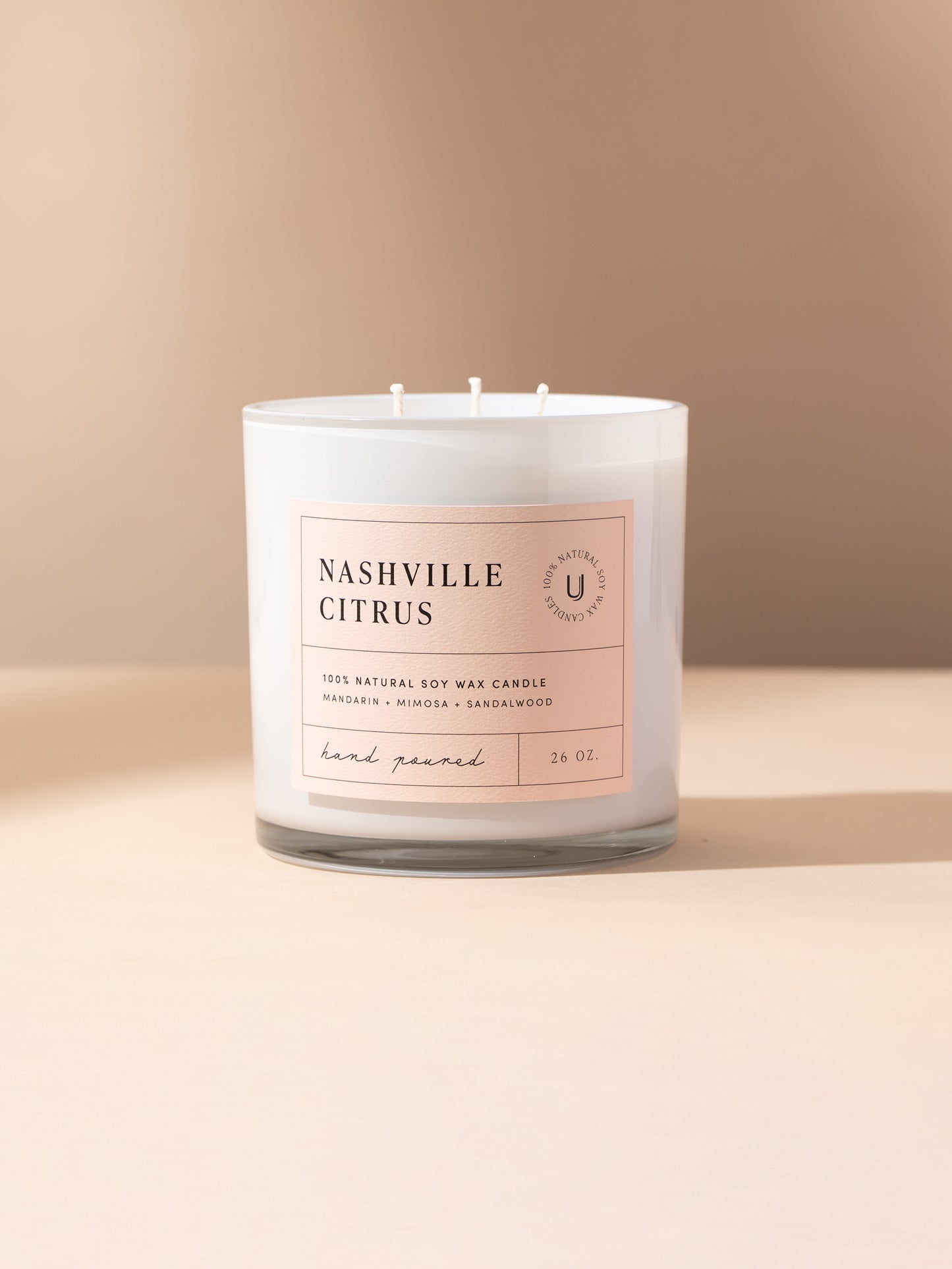 Nashville Citrus Candle | 26 OZ | Product Detail Image | Uncommon James Home