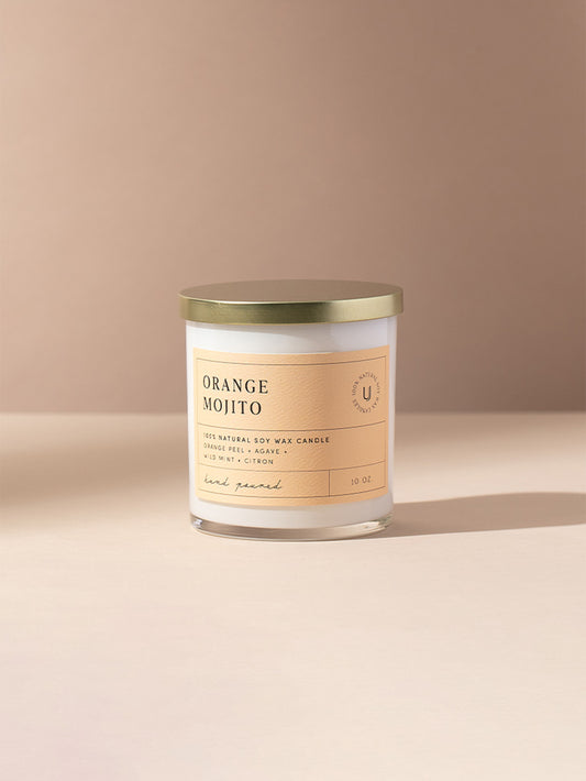 Orange Mojito Candle | 10OZ | Product Image | Uncommon Lifestyle