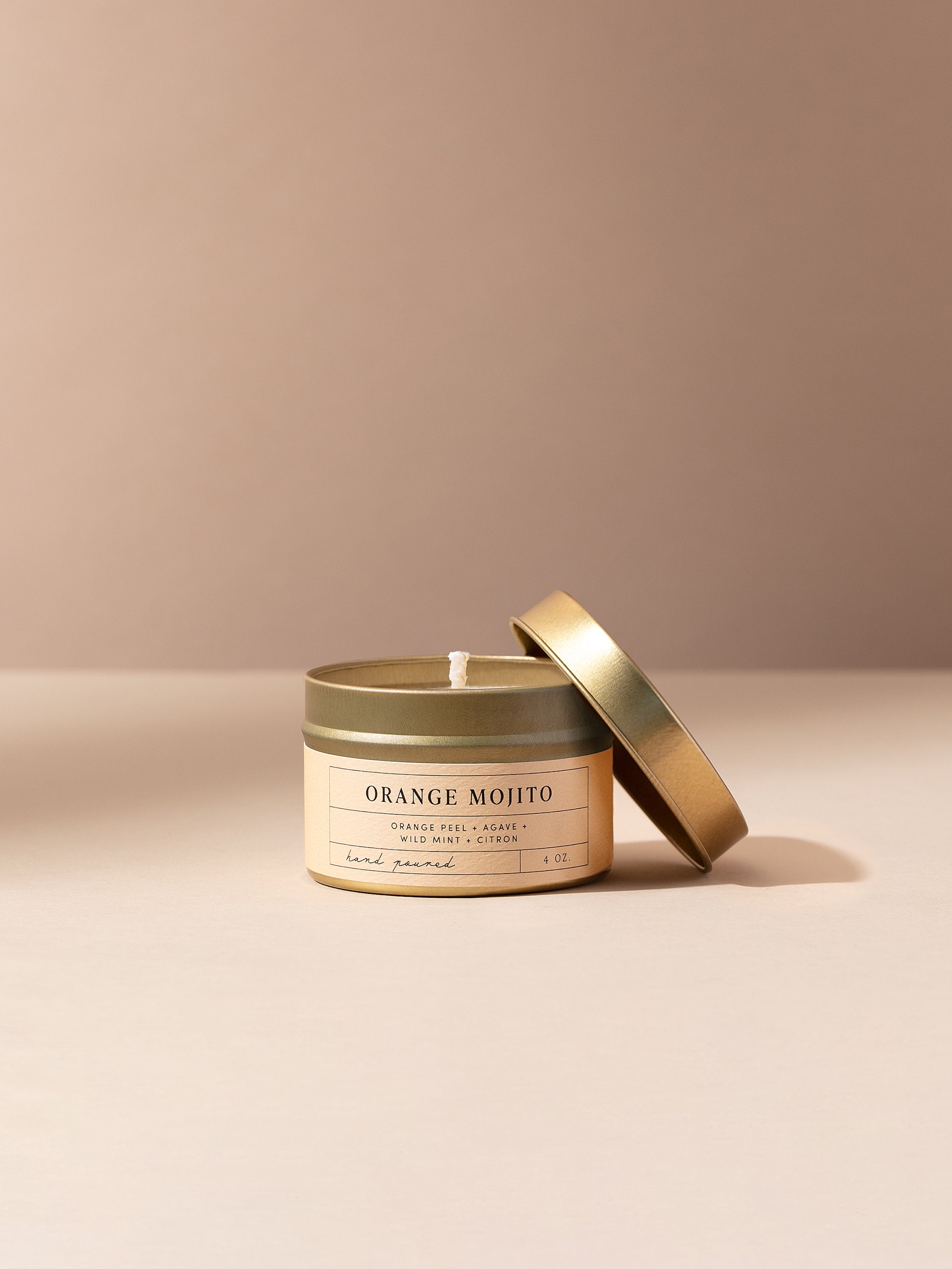 Orange Mojito Soy Wax Candle | Lead + Nickel Free | Uncommon