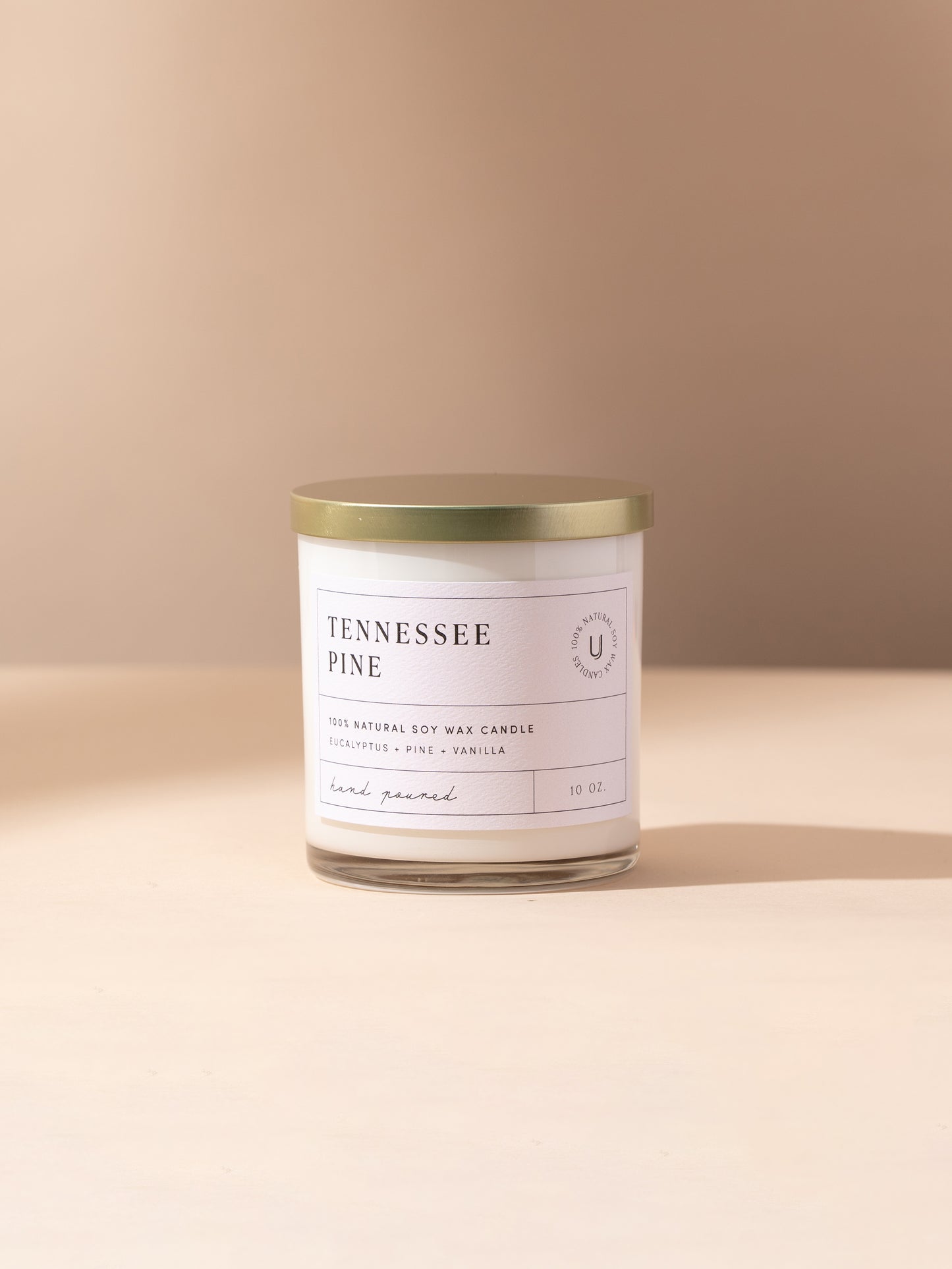 Tennessee Pine Candle | 10 OZ | Product Detail Image | Uncommon James Home