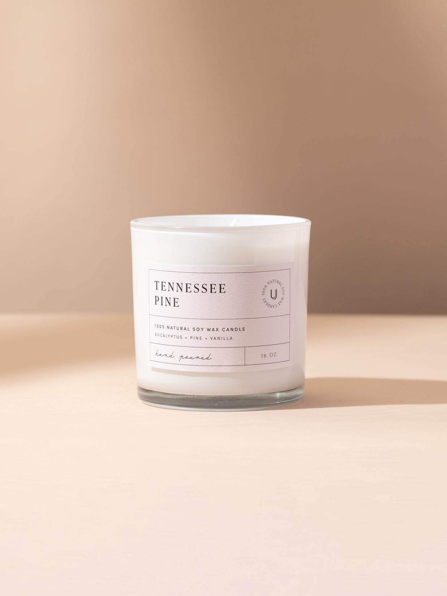 Tennessee Pine Candle | 16 OZ | Product Detail Image | Uncommon James Home