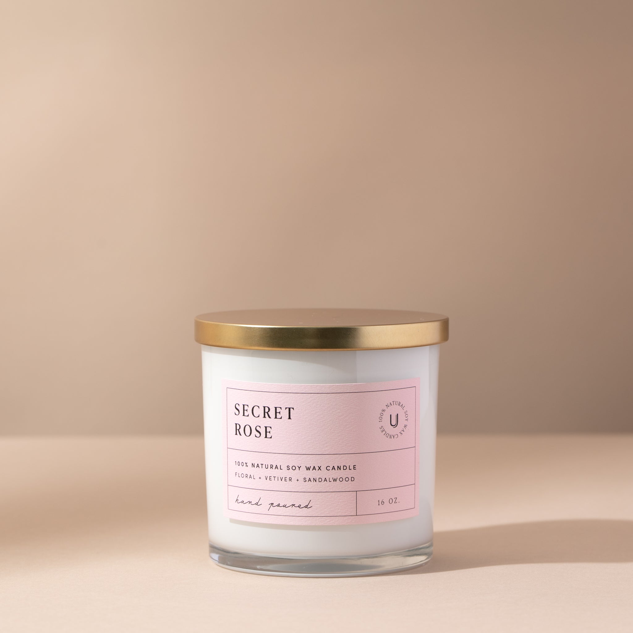 Secret Rose Soy Wax Candle | Lead and Nickel Free | Uncommon Lifestyle ...