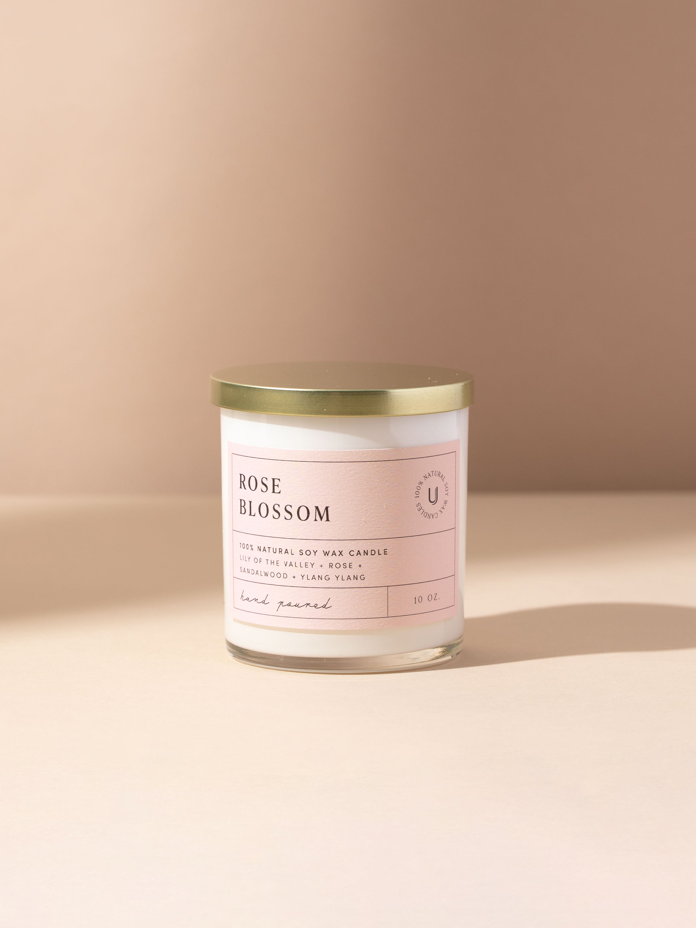 Uncommon James Rose Blossom Candle