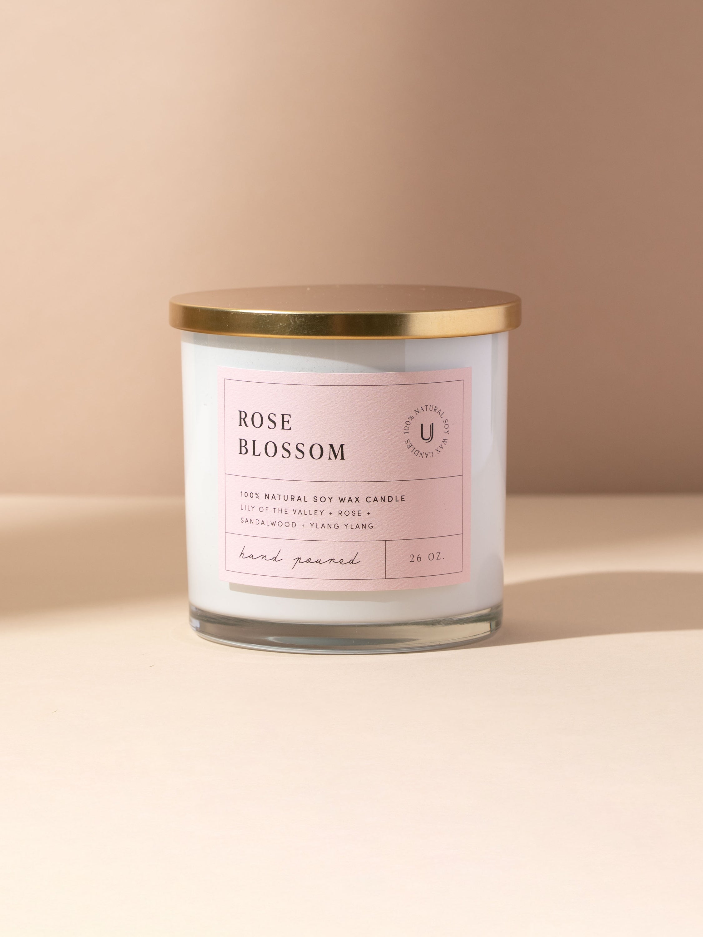 Uncommon James Rose Blossom Candle - Thumbnail 2
