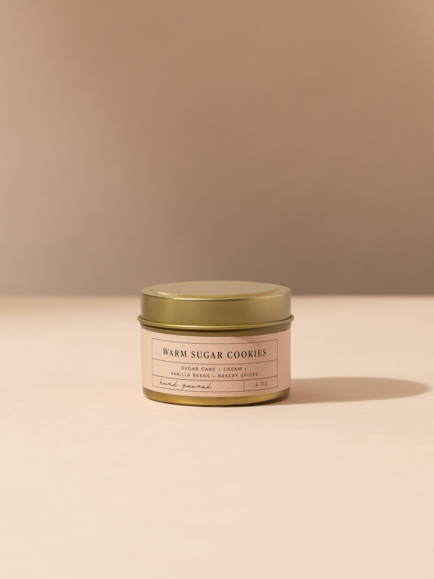 Warm Sugar Cookies Candle | 4 OZ | Product Image | Uncommon Lifestyle