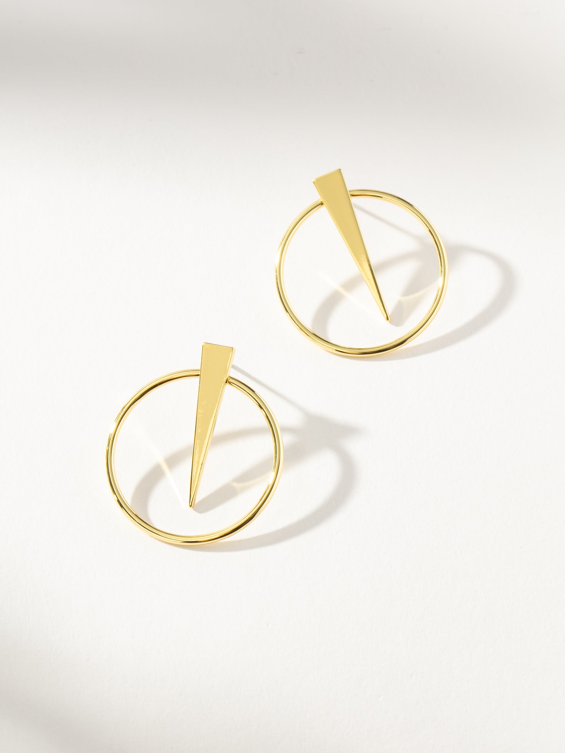 Shot in the Dark Earrings | Gold | Product Image | Uncommon James