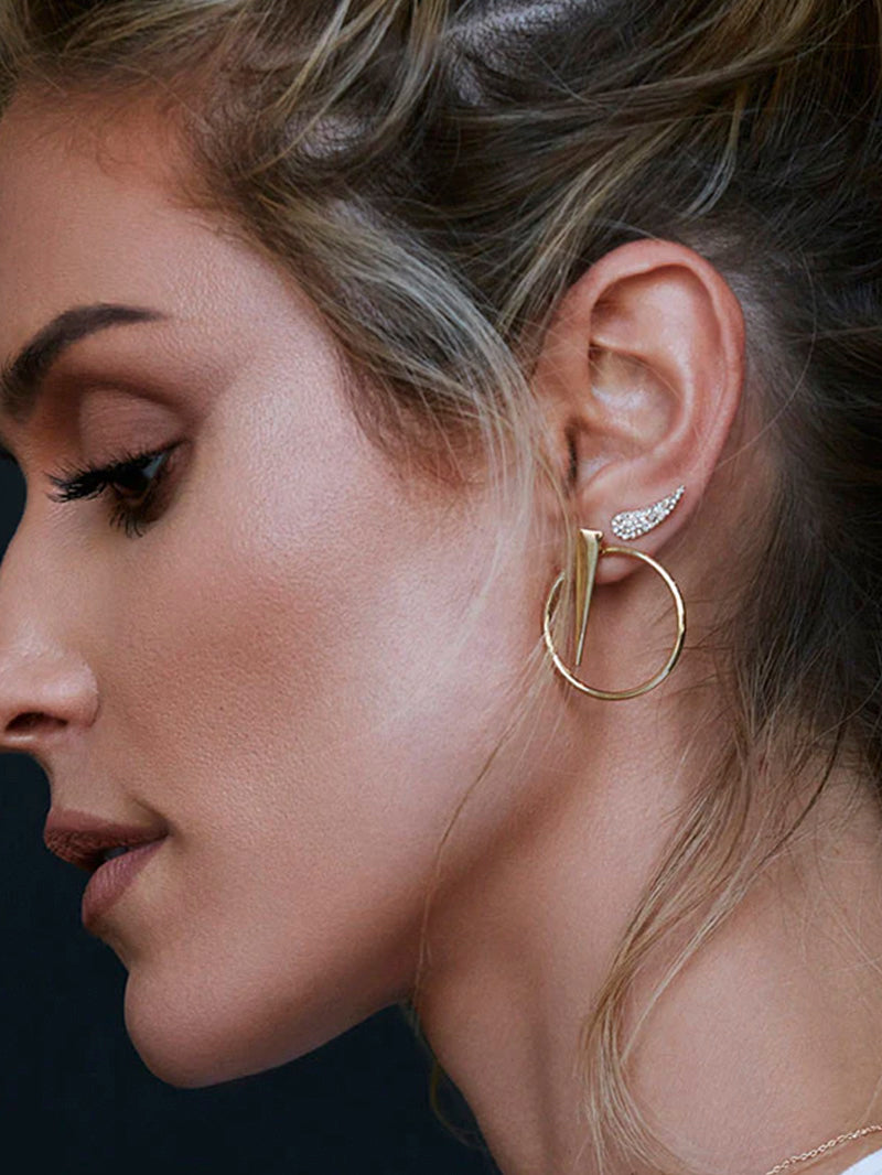 Shot in the Dark Earrings | Gold | Kristin Image | Uncommon James