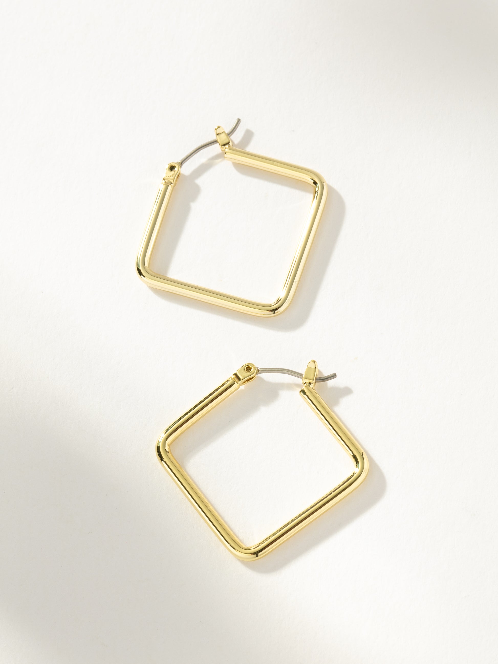 Girl Boss Hoop Earrings | Gold Small | Product Image | Uncommon James