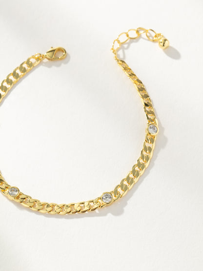 ["Bradley Bracelet ", " Gold ", " Product Detail Image ", " Uncommon James"]