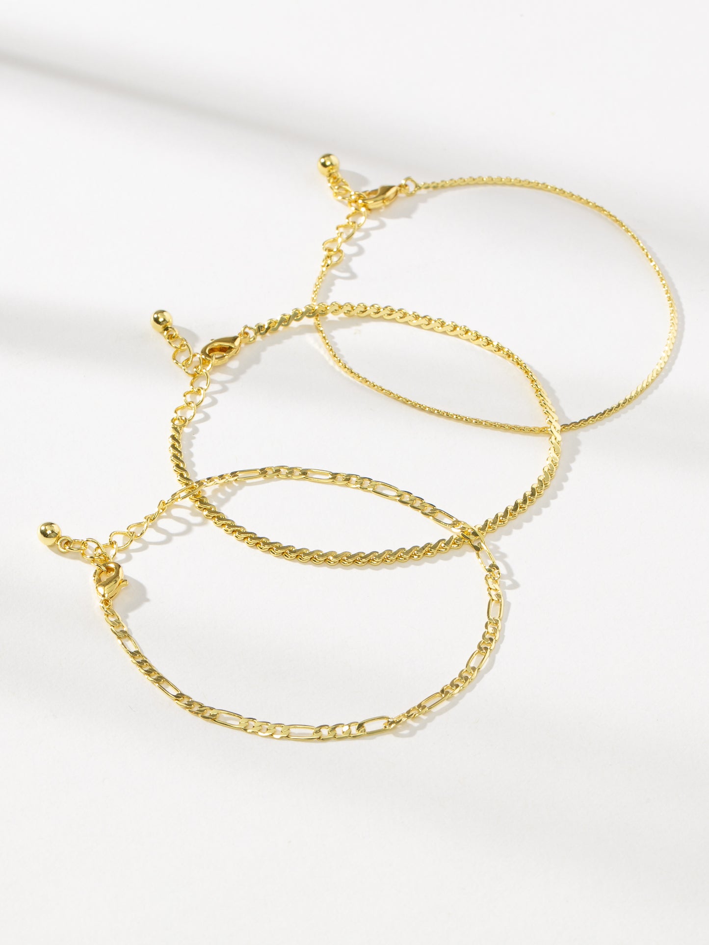 Gilded Bracelet Sets (Set of 3) | Gold | Product Image | Uncommon James