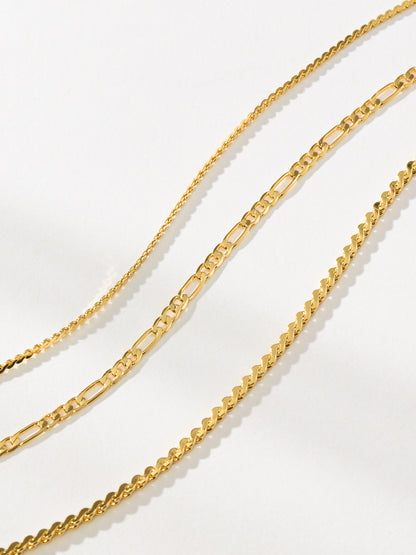 ["Gilded Bracelet Sets (Set of 3) ", " Gold ", " Product Image ", " Uncommon James"]