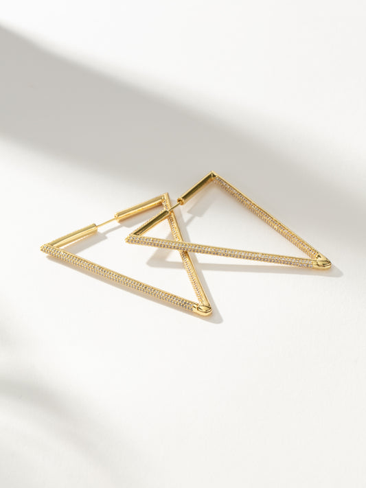 Edie Earrings | Gold | Product Image | Uncommon James