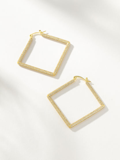 Girl Boss Earrings 2.0 | Gold | Product Image | Uncommon James