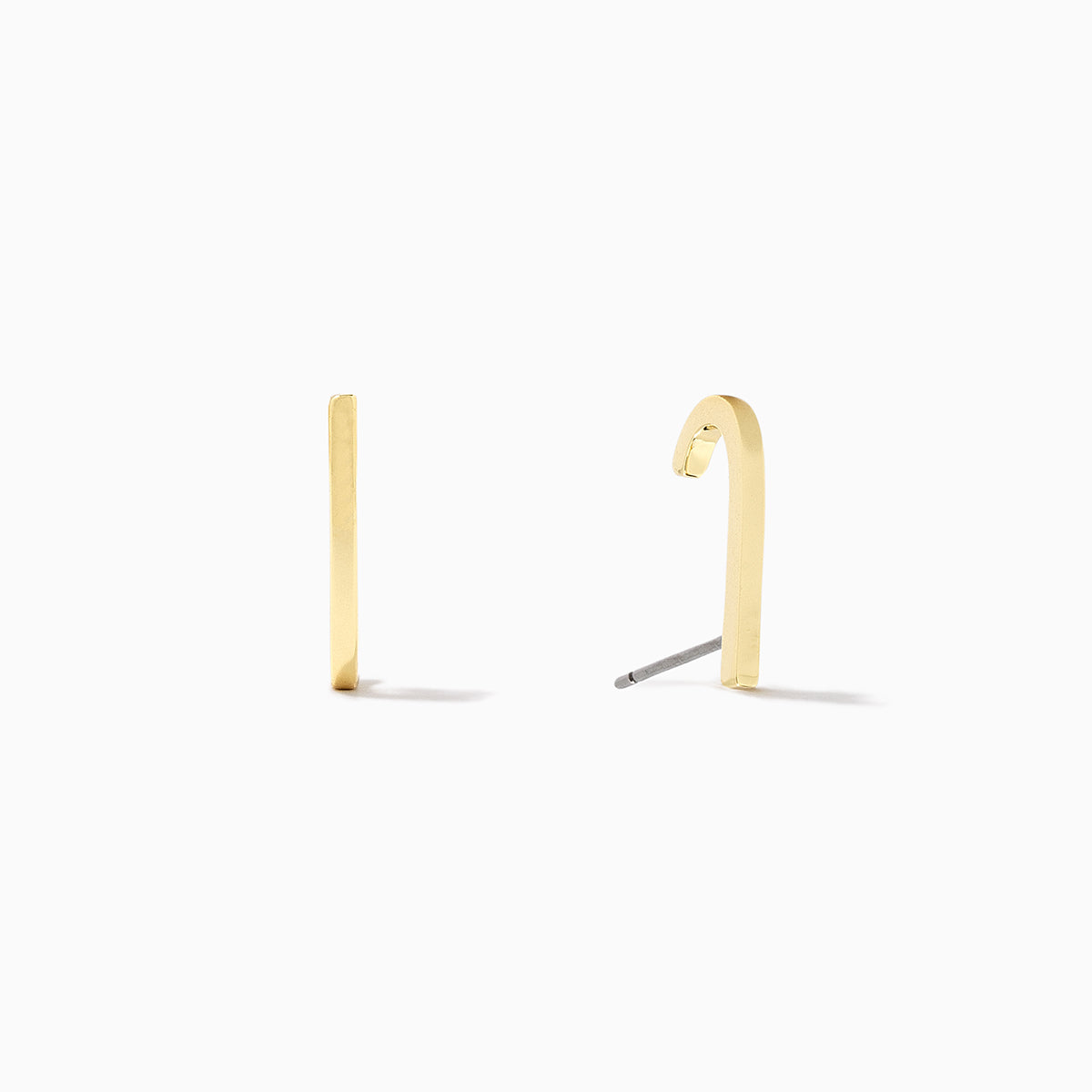 Open Bar Ear Climber | Gold Solid | Product Image | Uncommon James