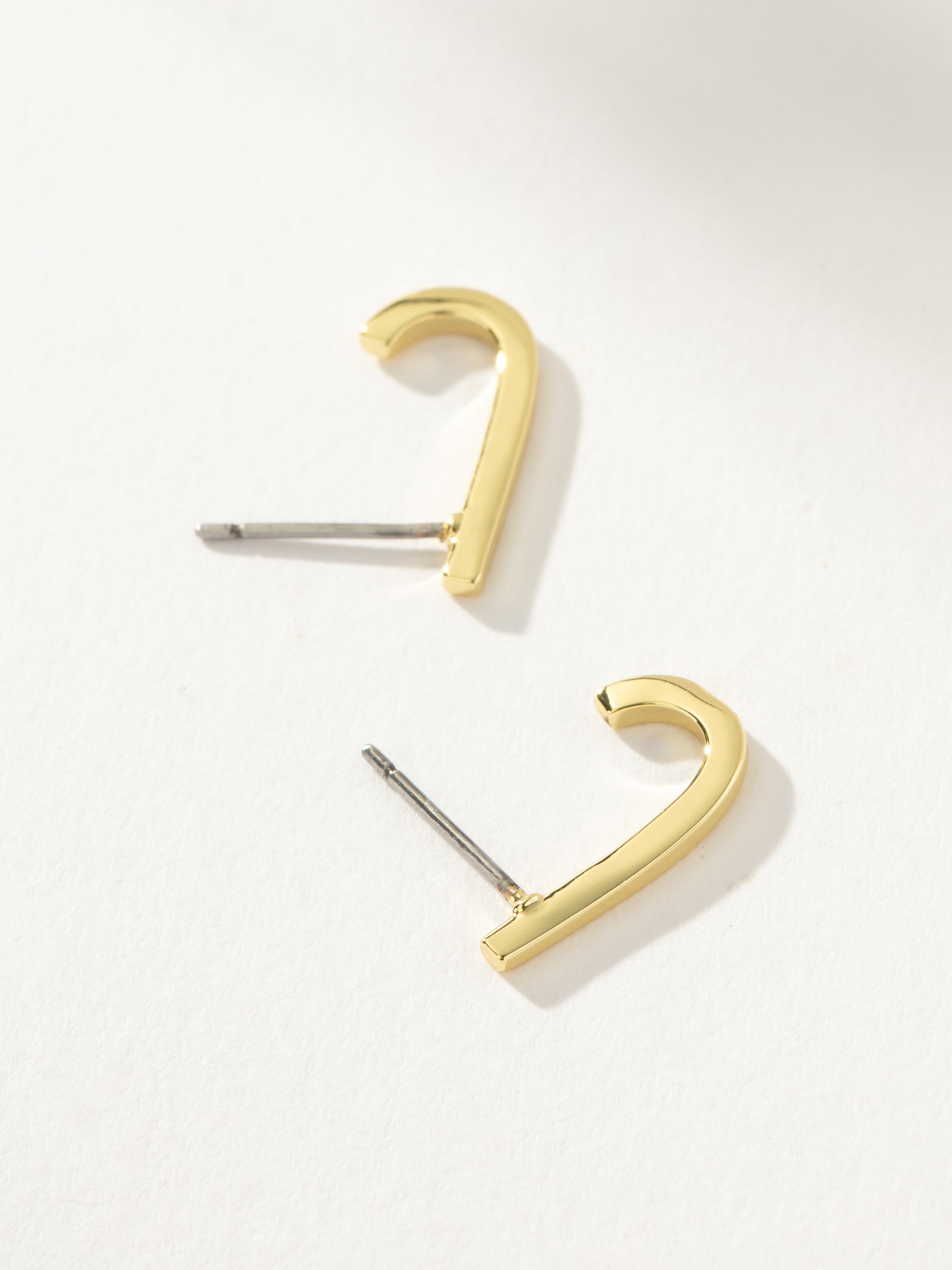 Open Bar Ear Climber | Gold Solid | Product Image | Uncommon James