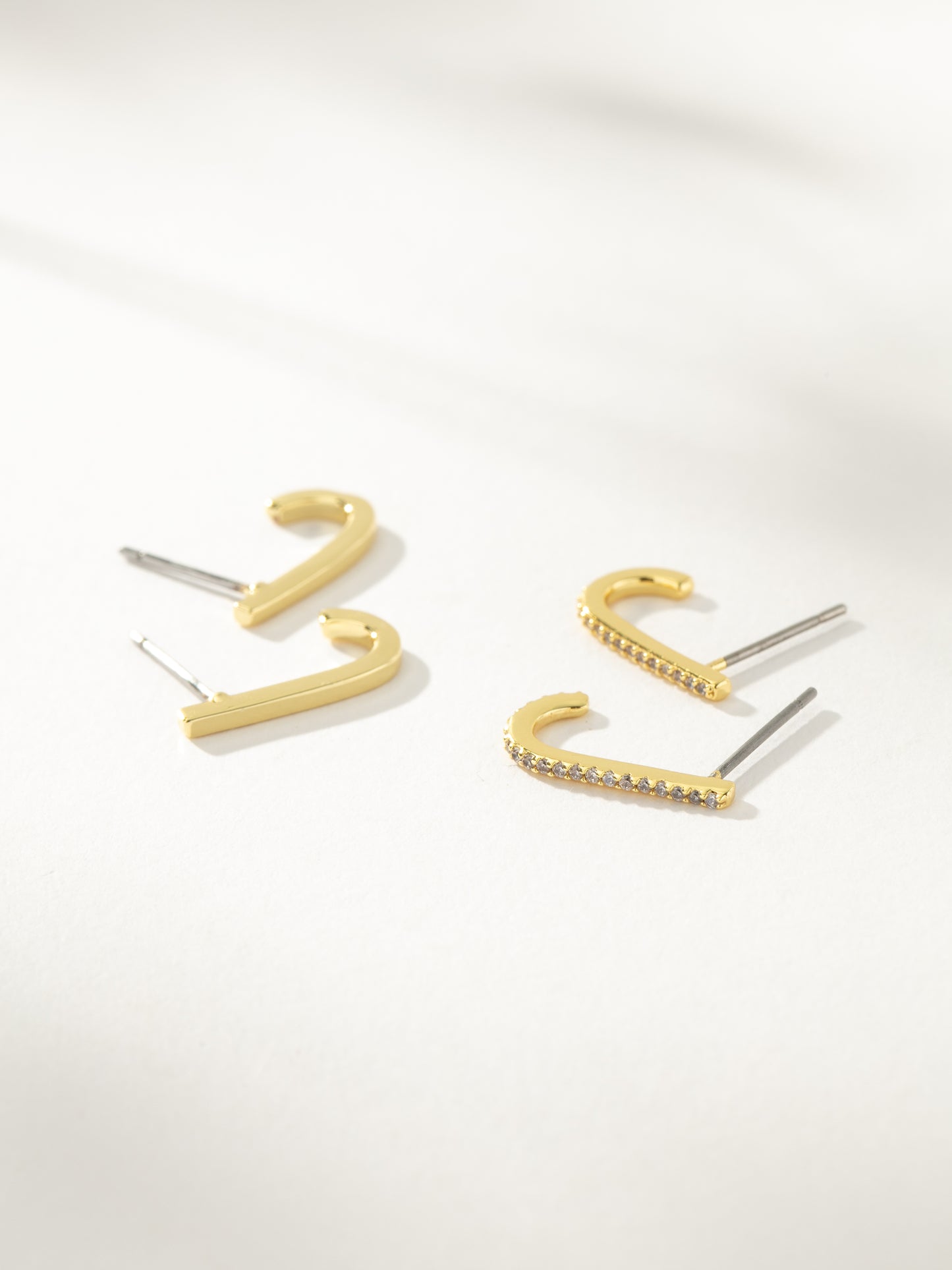 Open Bar Ear Climber | Gold | Product Image | Uncommon James