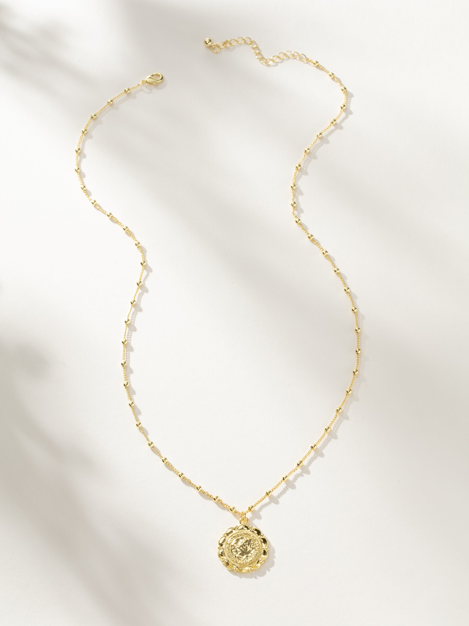 Atocha Pendant Necklace | Gold Large | Product Image | Uncommon James