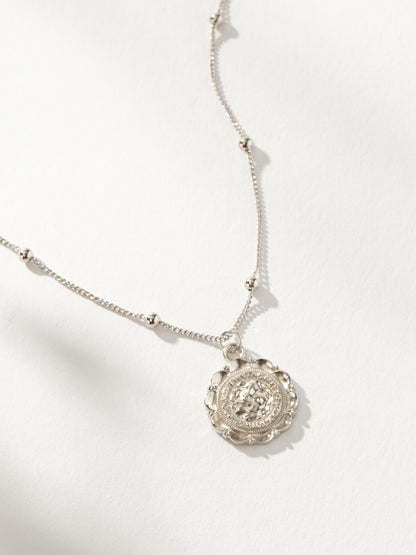 ["Atocha Pendant Necklace ", " Sterling Silver Small ", " Product Detail Image ", " Uncommon James"]