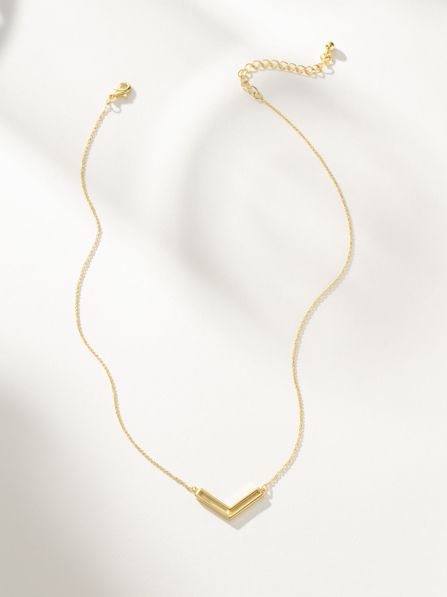 Borderline Necklace | Gold | Product Image | Uncommon James