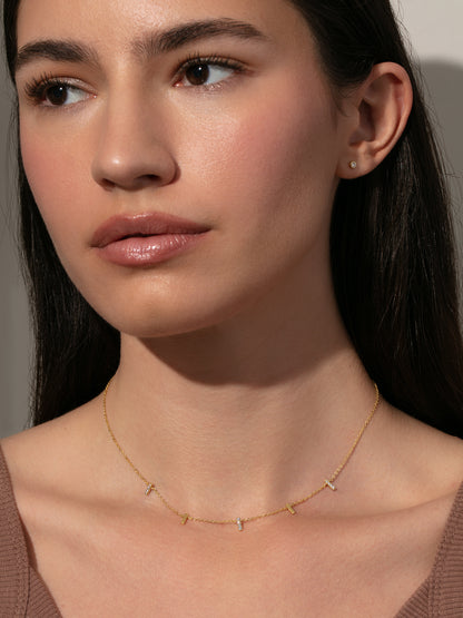 ["Countess Necklace ", " Gold ", " Model Image ", " Uncommon James"]