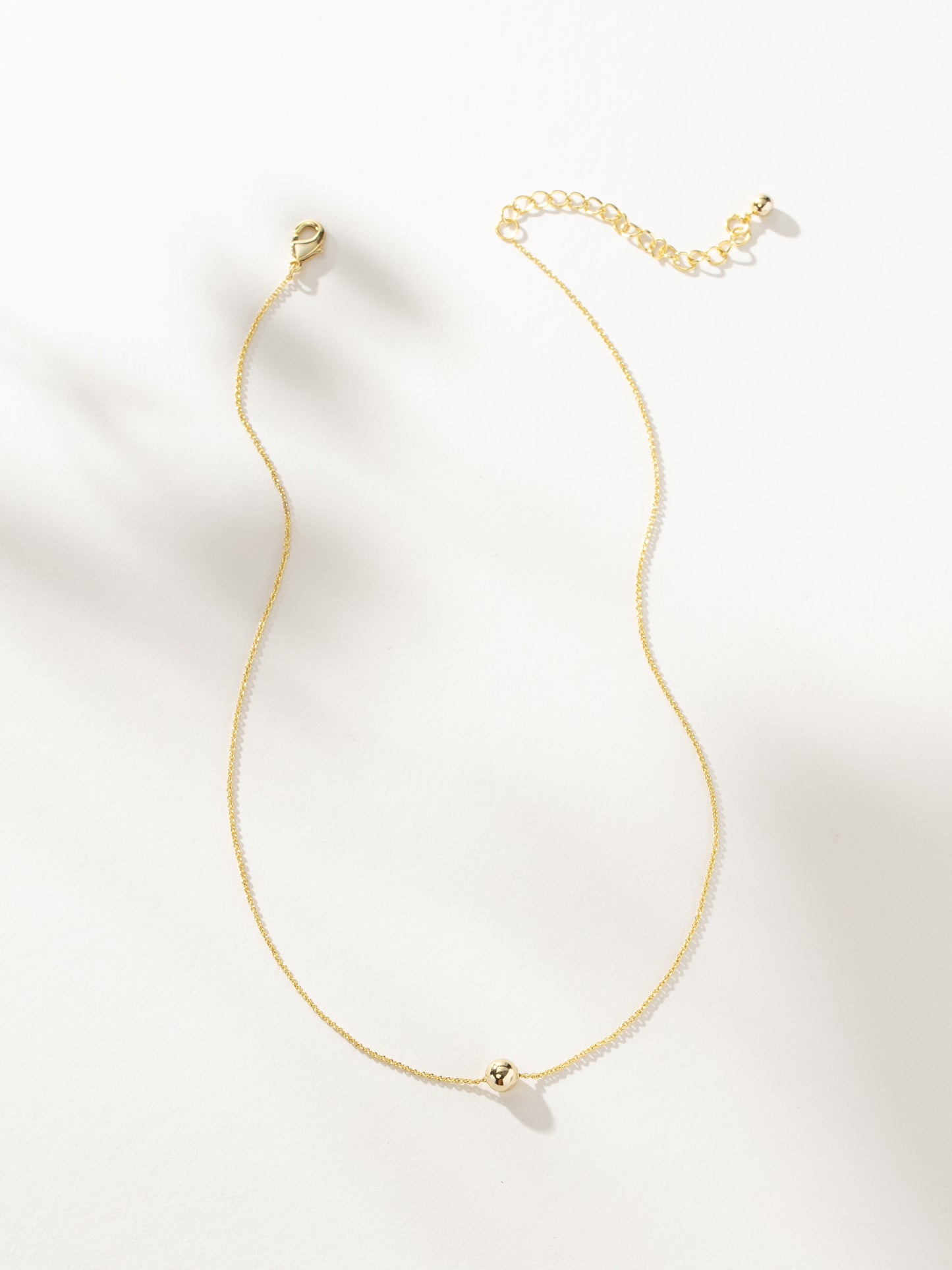 Solo Necklace | Gold | Product Image | Uncommon James