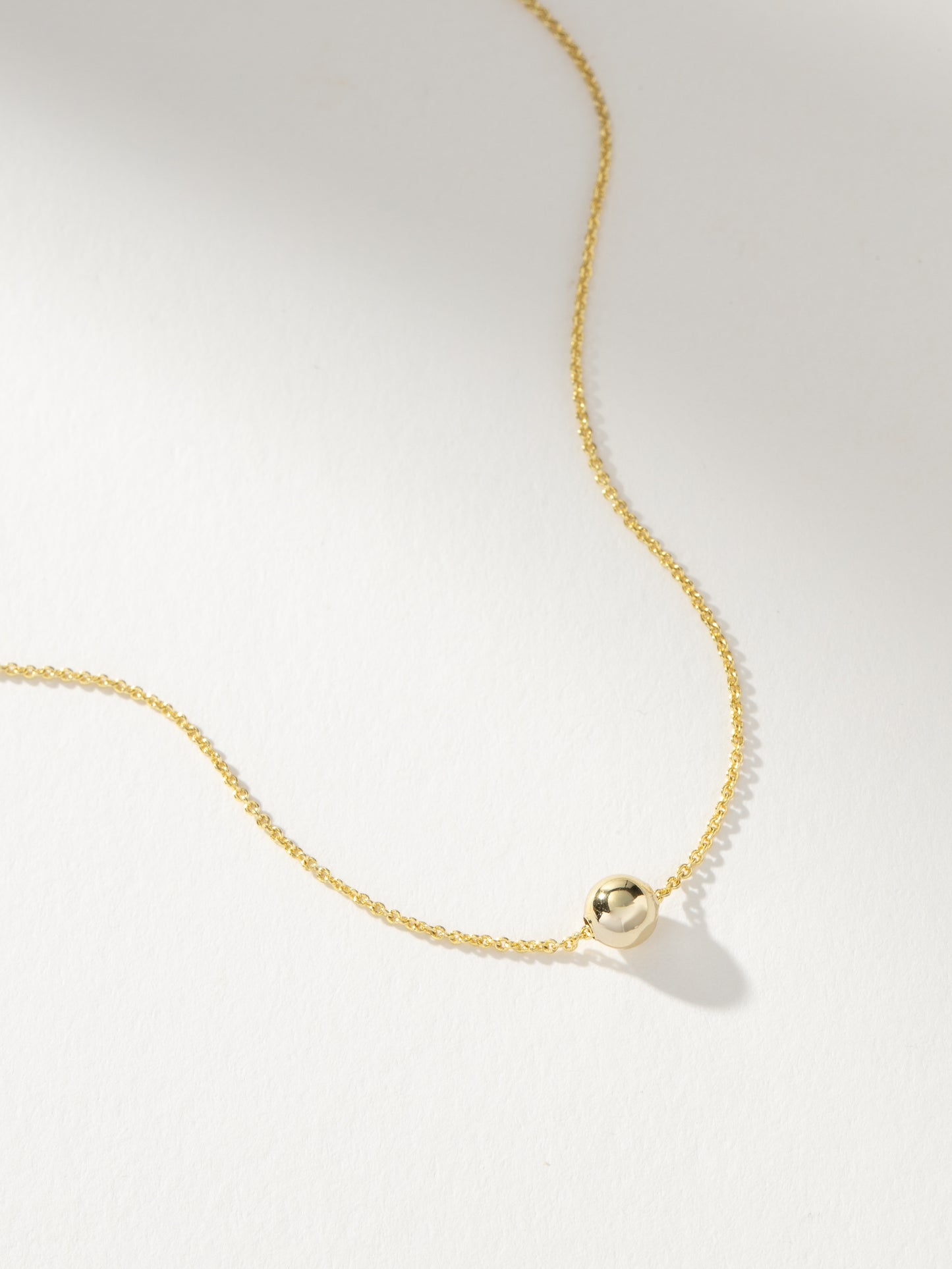 Solo Necklace | Gold | Product Detail Image | Uncommon James