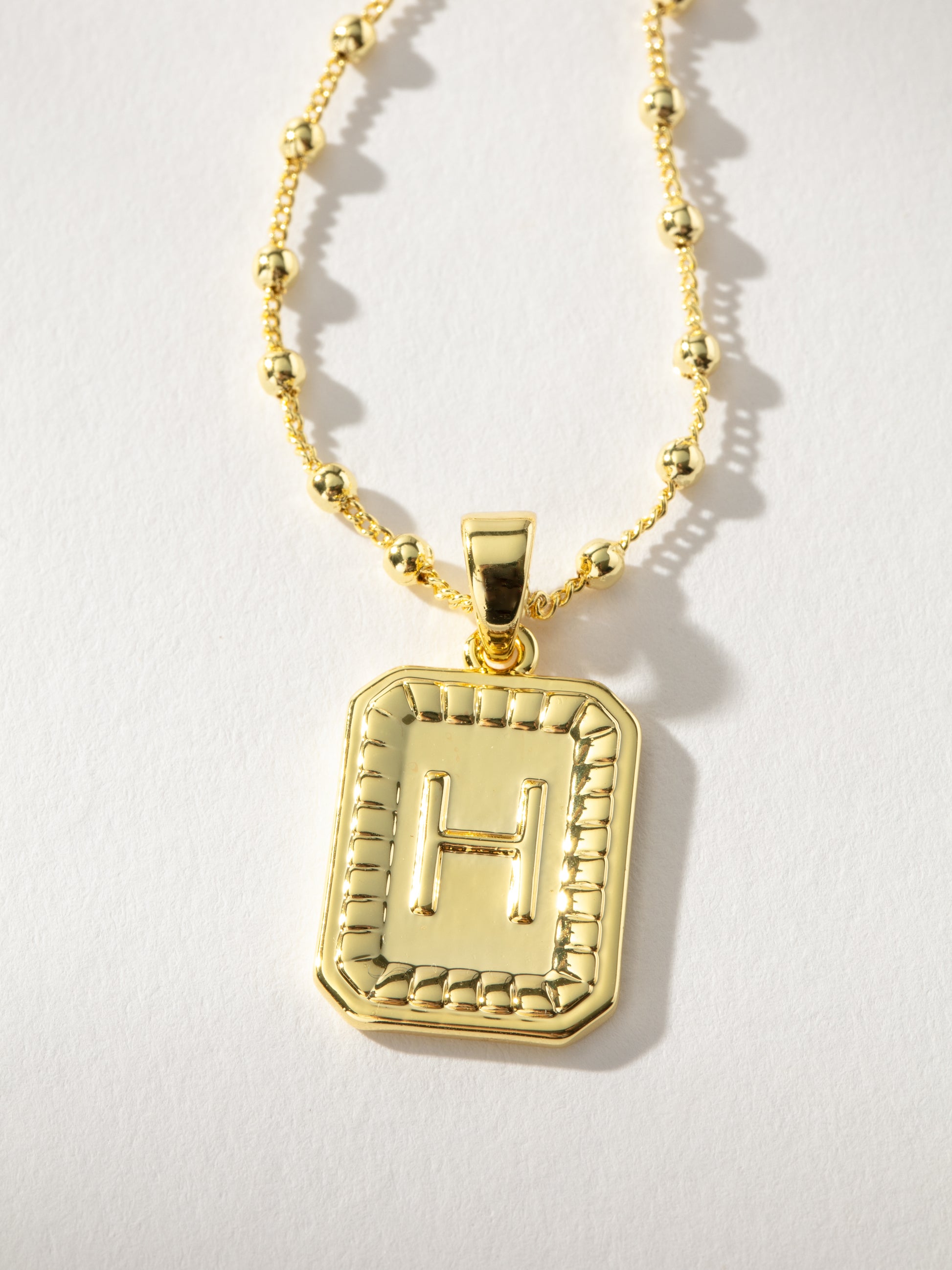 Sur Necklace | Gold H | Product Image | Uncommon James