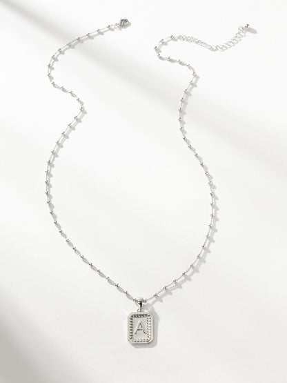 ["Sur Necklace ", " Silver ", " Product Image ", " Uncommon James"]