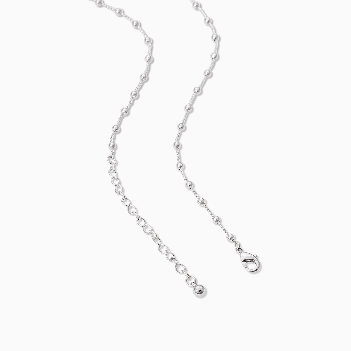 Louis Vuitton Lockit Pendant Necklace Sterling Silver Silver 981112