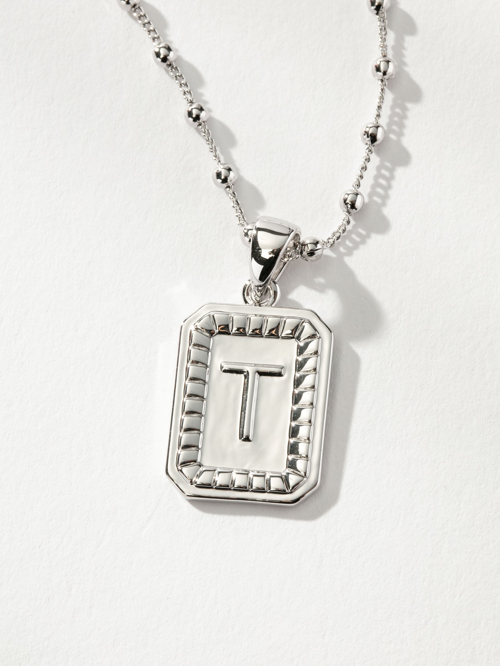 Sur Necklace | Silver T | Product Image | Uncommon James