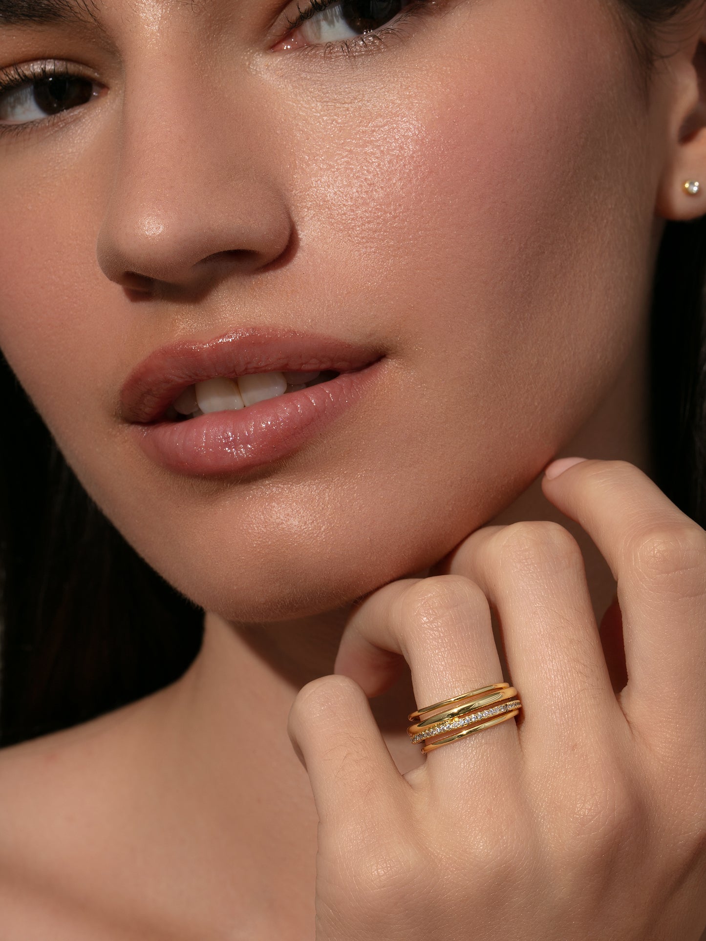 Be Known Ring | Gold | Model Image | Uncommon James