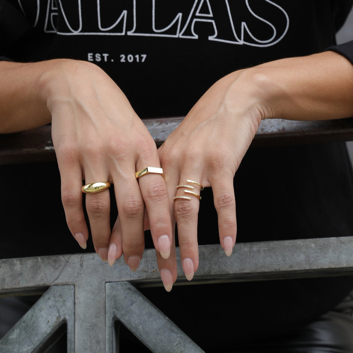 Revelry Ring | Gold | Lifestyle Image | Uncommon James