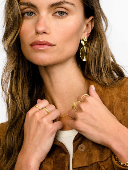 ["Tigris Ring ", " Gold ", " Model Image ", " Uncommon James"]