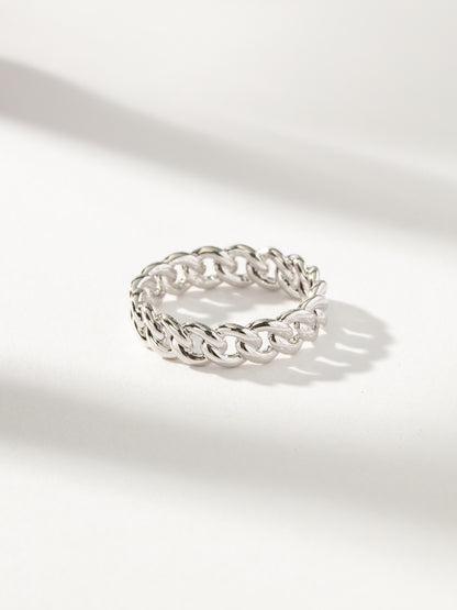 ["Tigris Ring ", " Silver ", " Product Image ", " Uncommon James"]
