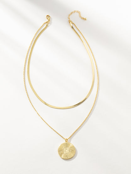 Simple Beauty Necklace | Gold | Product Image | Uncommon James