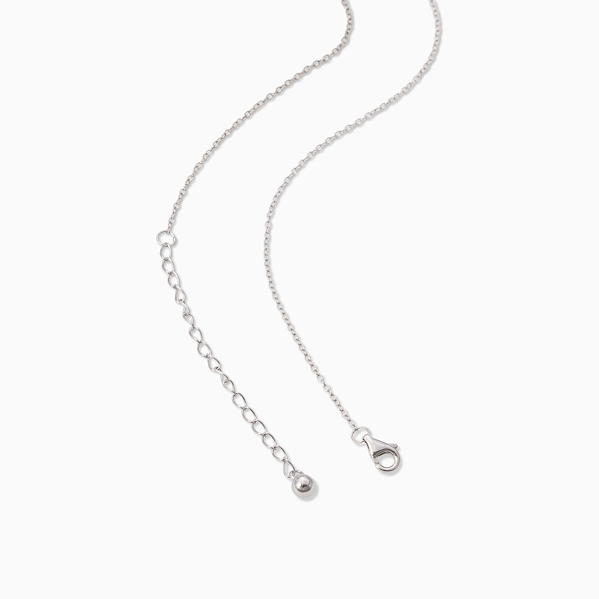 Silver necklace online chain for pendant