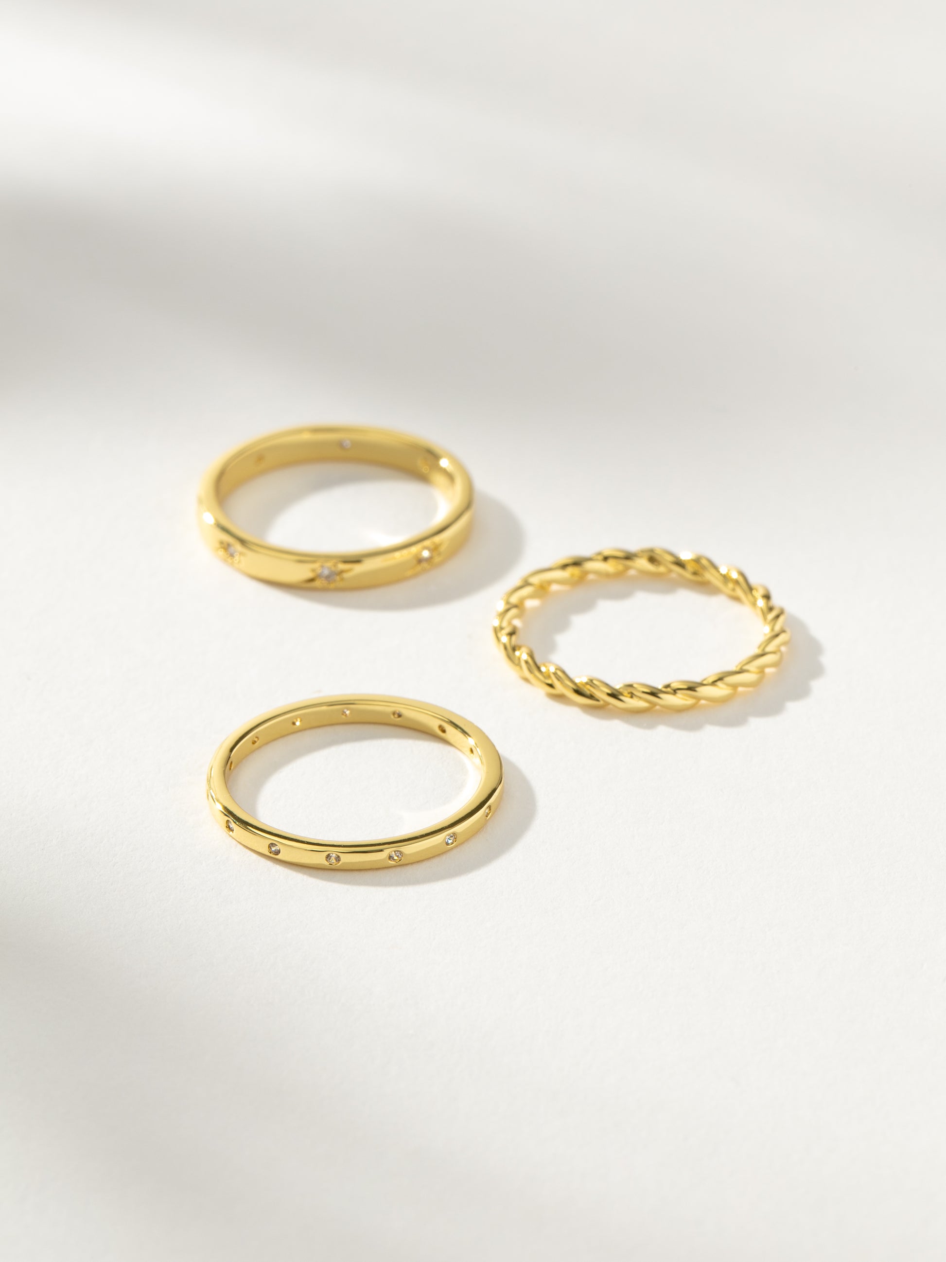Triad Ring | Gold | Product Image | Uncommon James
