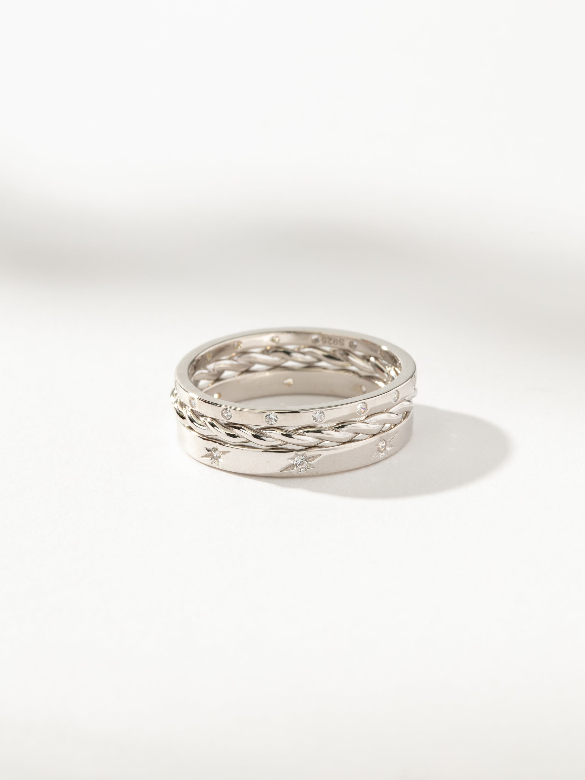 Triad Ring | Sterling Silver | Product Image | Uncommon James