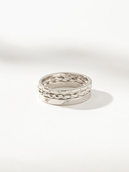 ["Triad Ring ", " Sterling Silver ", " Product Image ", " Uncommon James"]