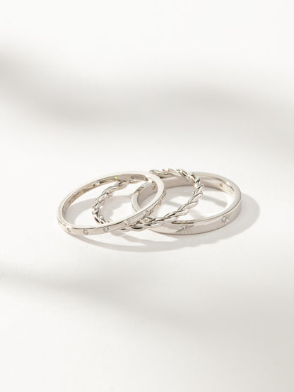 ["Triad Ring ", " Sterling Silver ", " Product Detail Image ", " Uncommon James"]