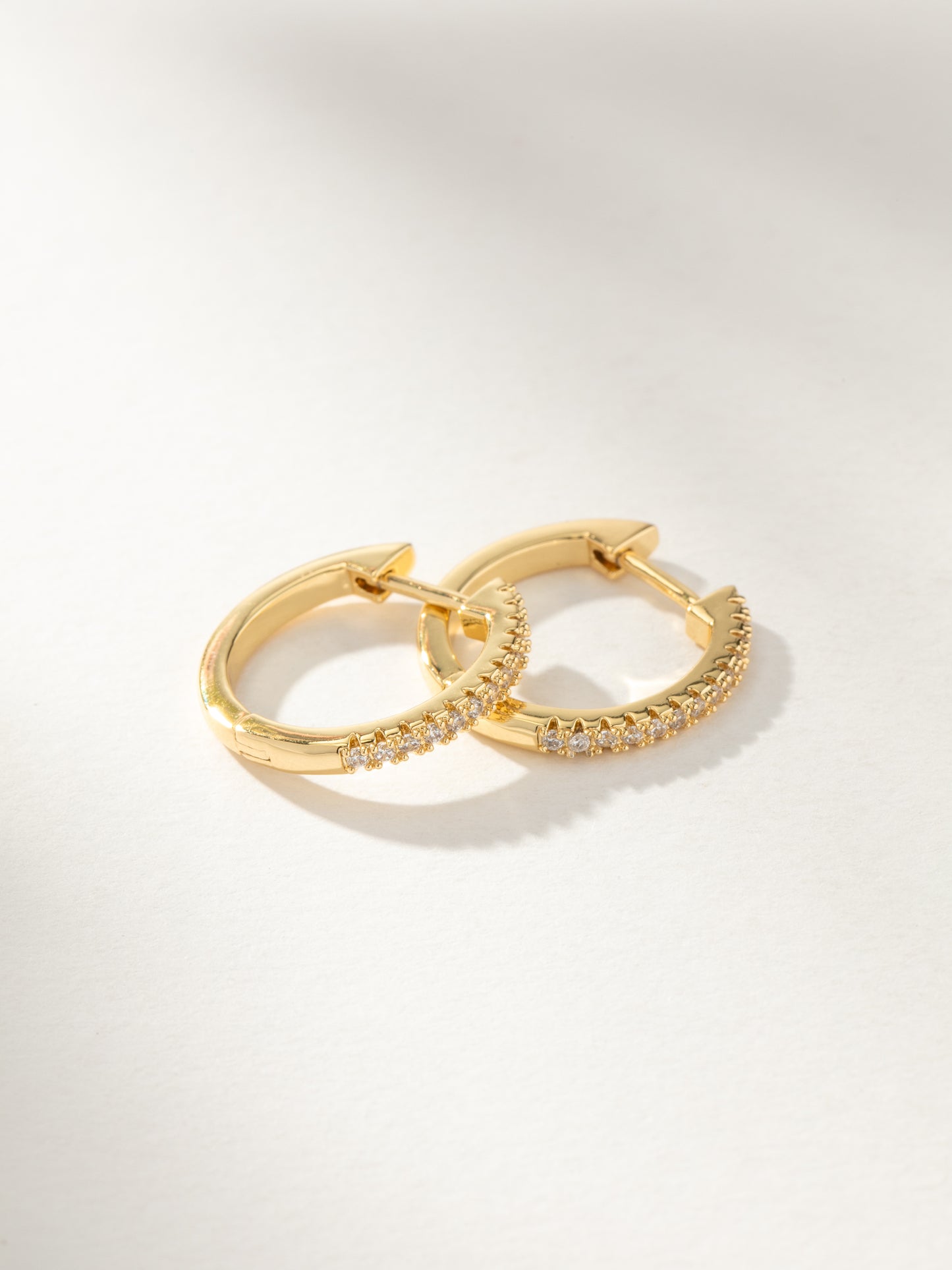 Tiny Huggies | Gold Clear  /  Medium | Product Image | Uncommon James