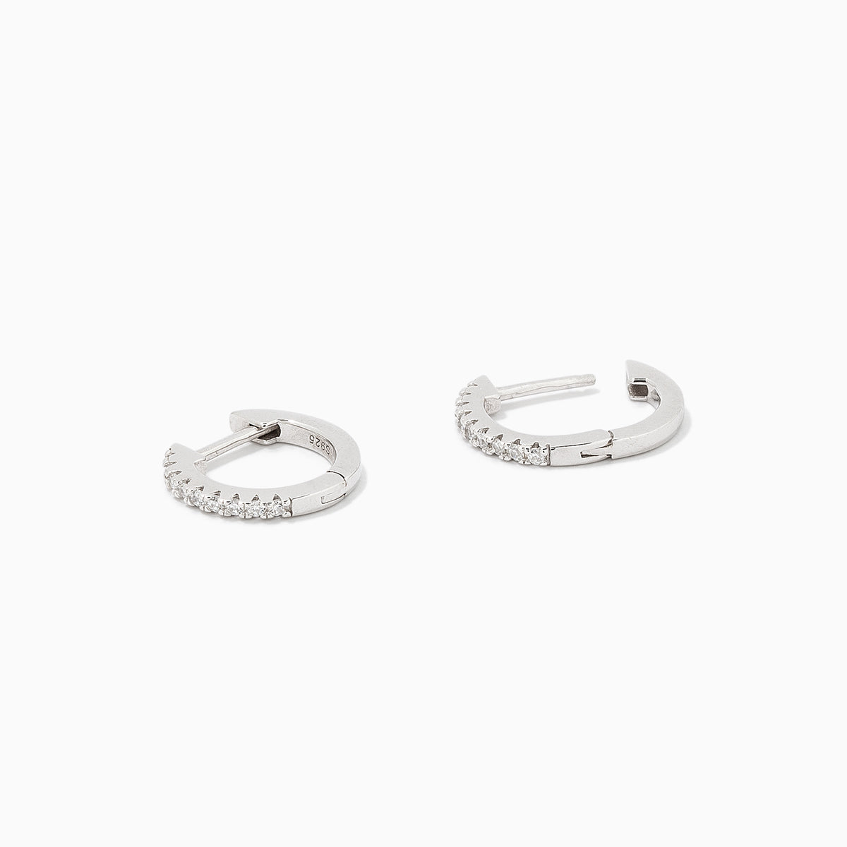 Tiny Huggies | Sterling Silver | Product Detail Image | Uncommon James